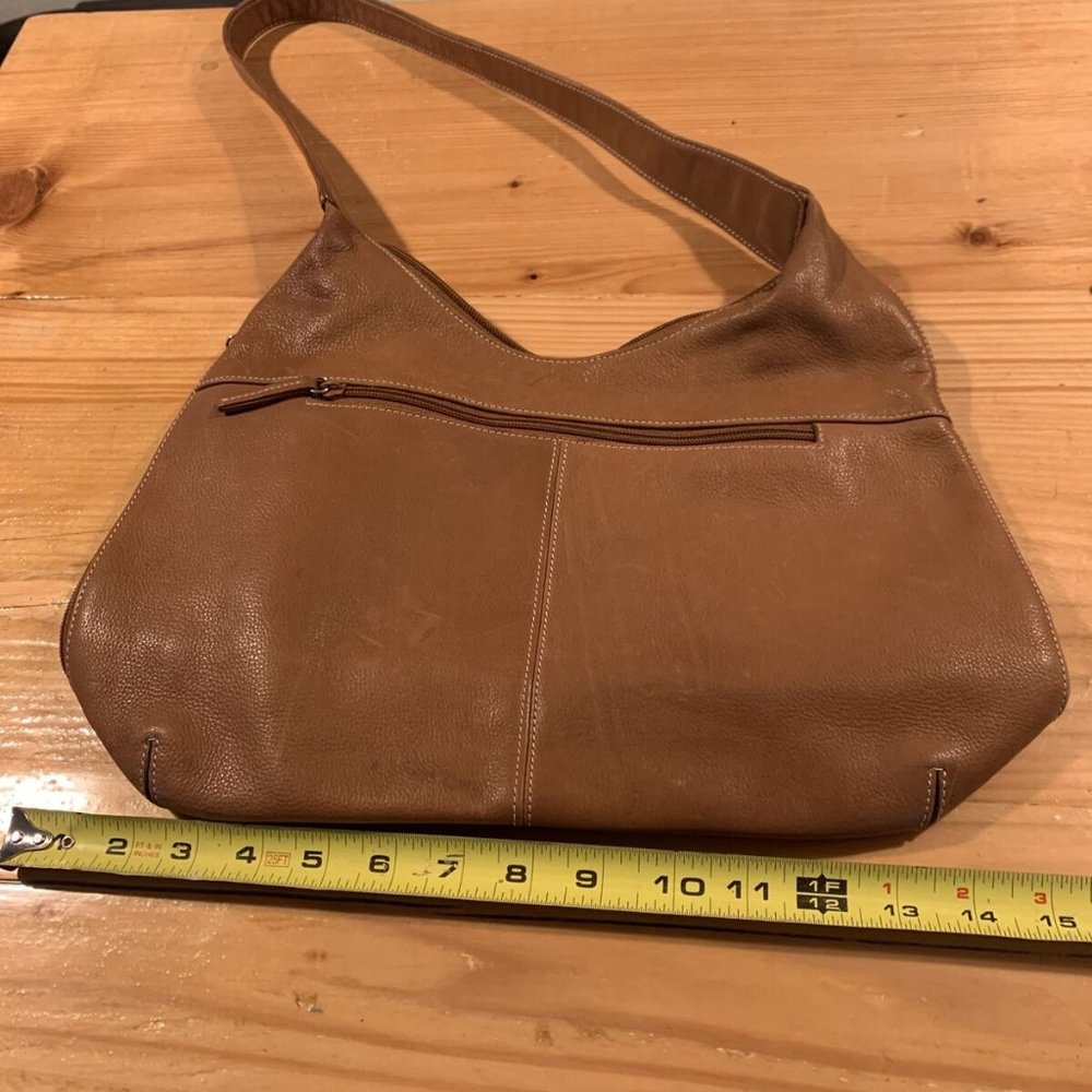 Tignanello Handbag Womens Medium Leather Purse Shoulder Bag Lined